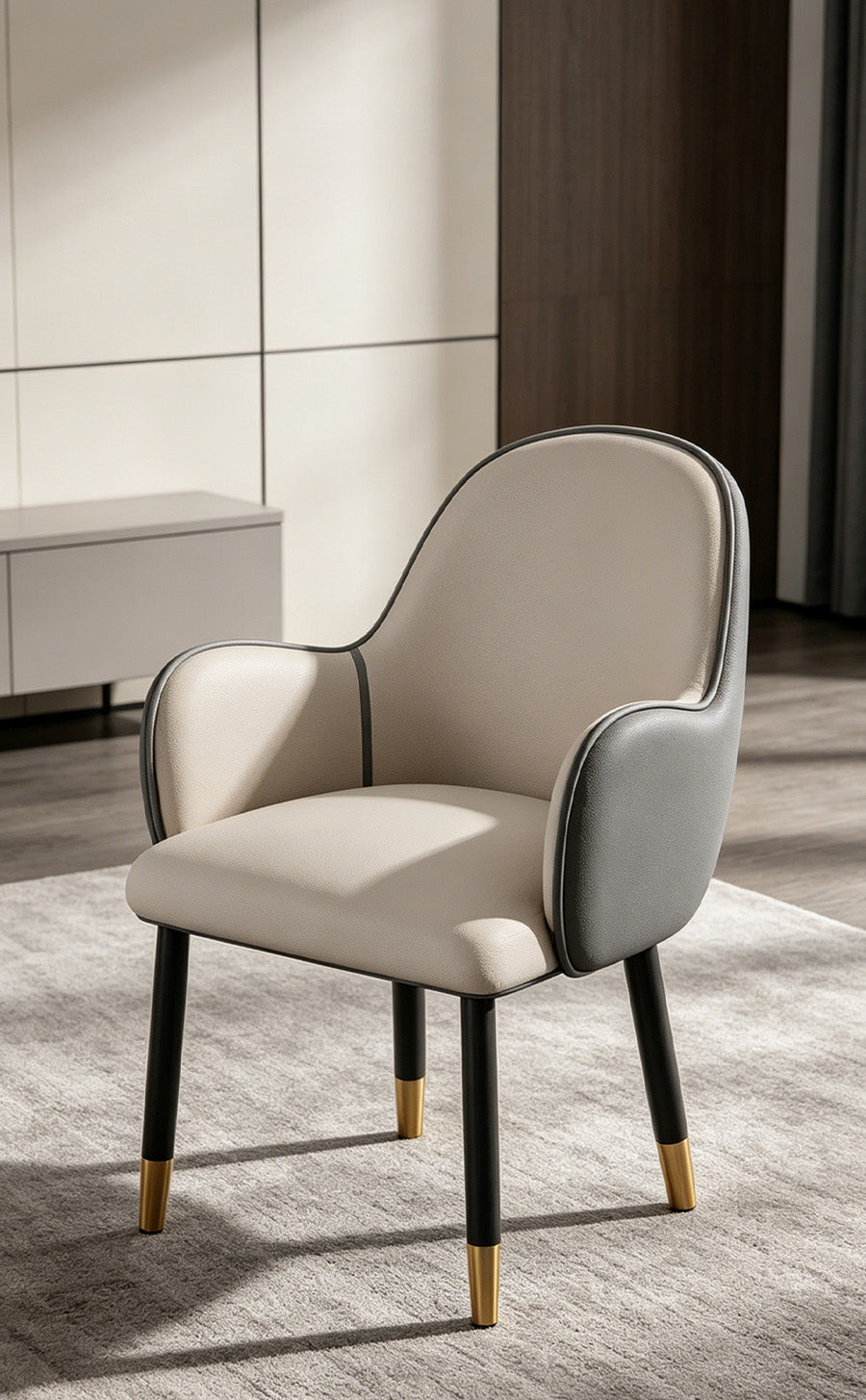 Yami Genuine Leather Office Chair