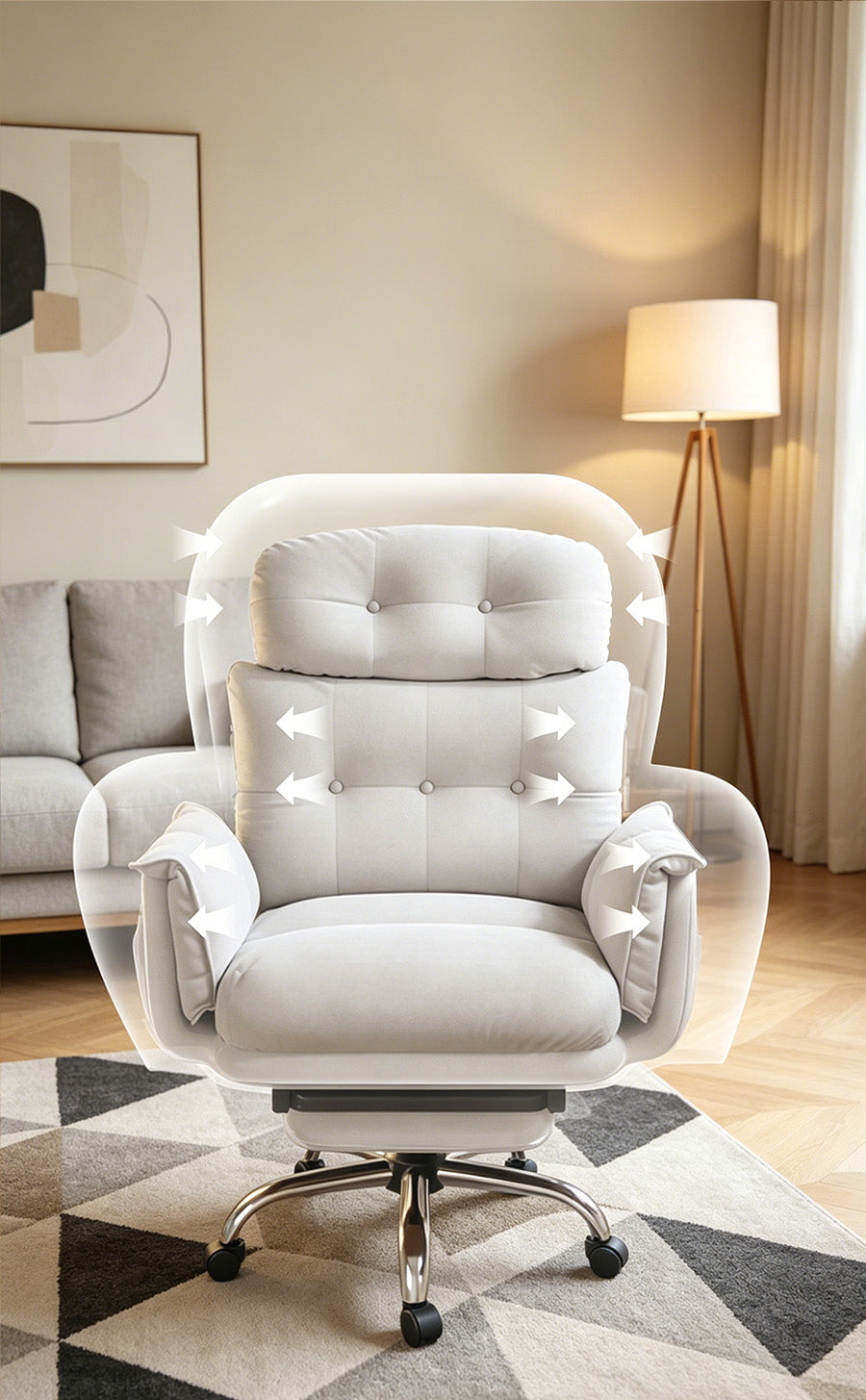 Finley Genuine Leather Casual Recliner