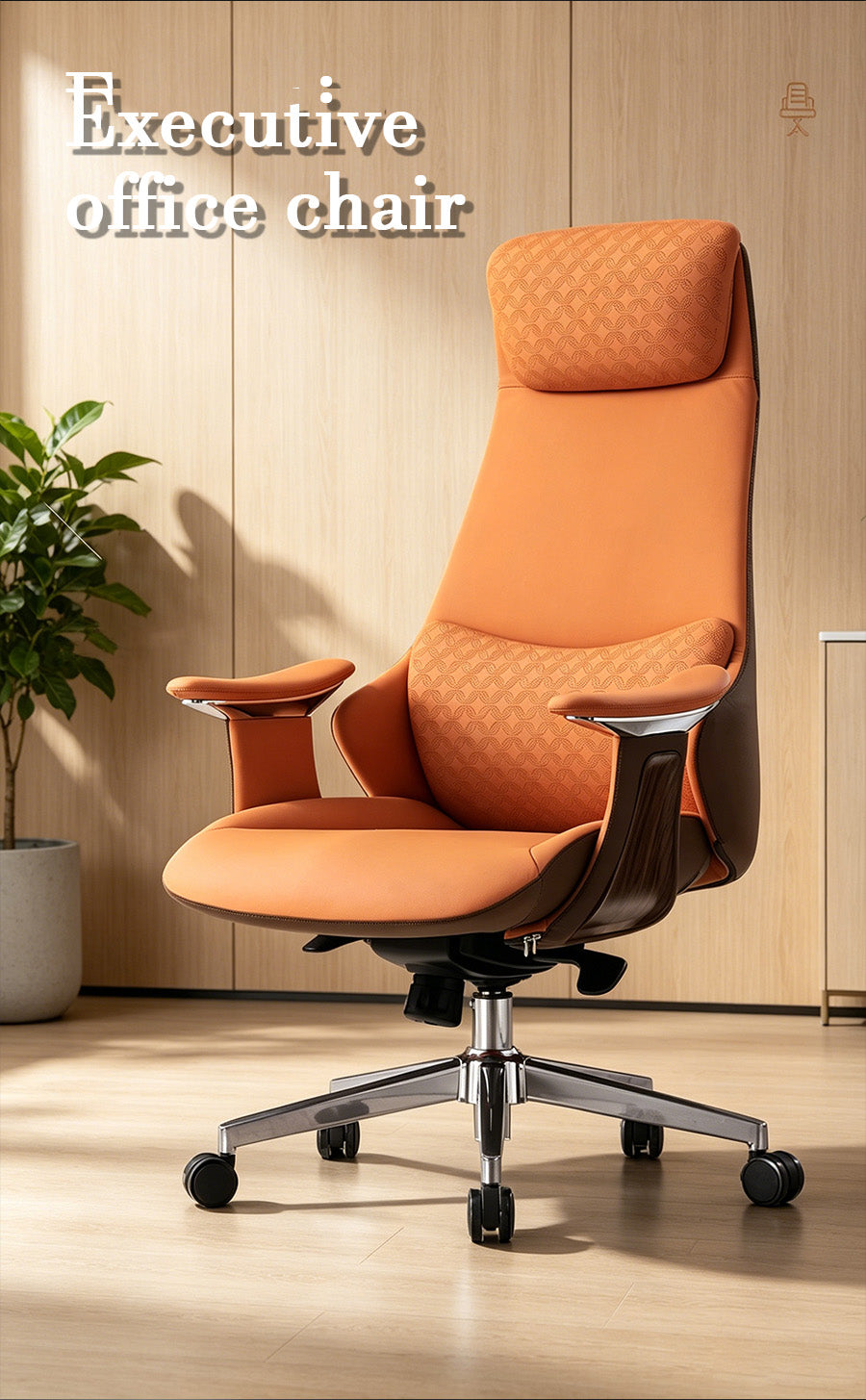 Taiy Executive Genuine Leather Chair